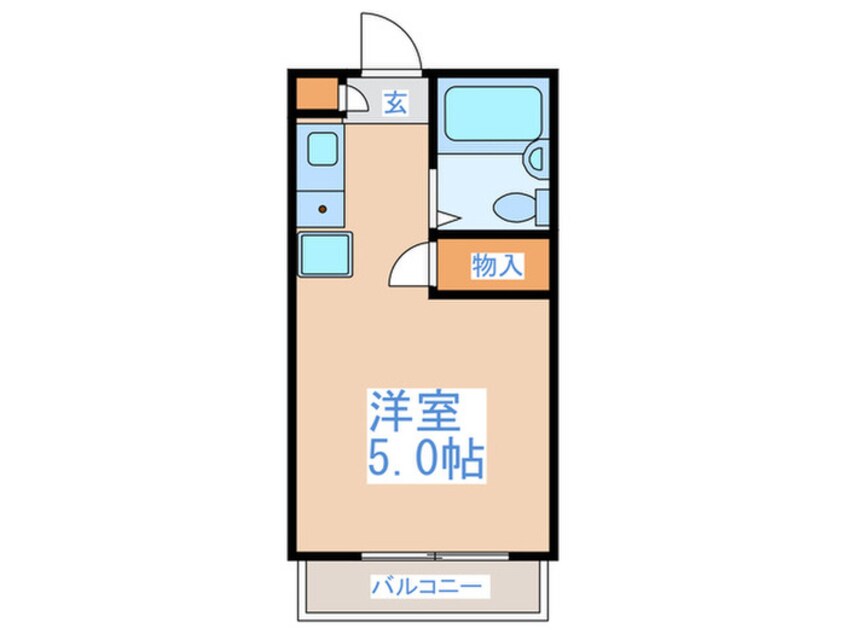 間取図 レジデンスカ－プ八王子