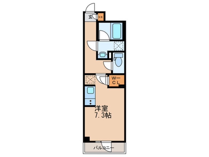 間取図 La Douceur成増