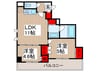 ザパークハウス松戸本町(605) 2LDKの間取り