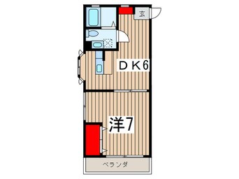 間取図 セイシェル緑