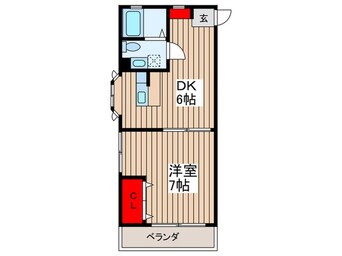 間取図 セイシェル緑