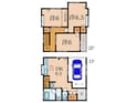 CROSS HOUSE　清瀬中里の間取図