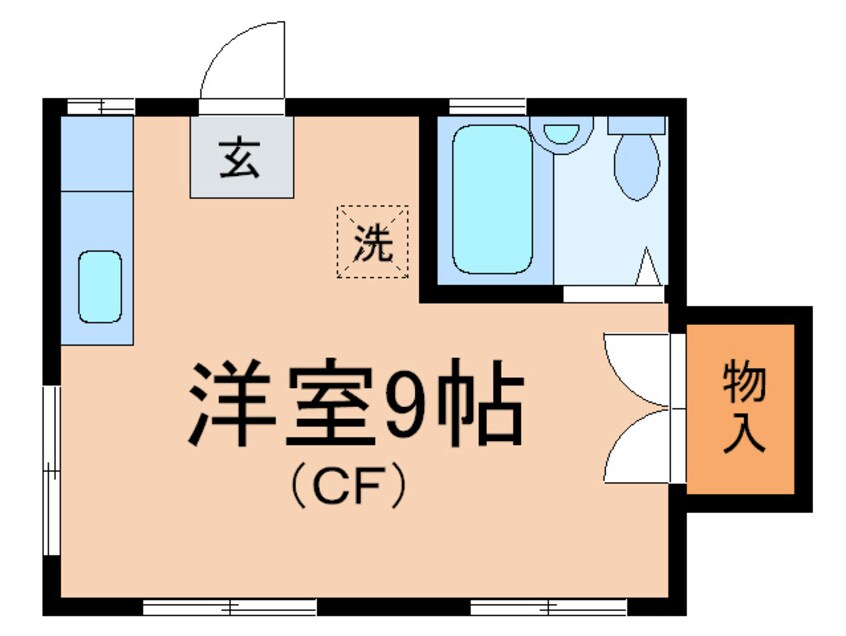 間取図 内藤荘