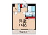 クリーンハウス 1Kの間取り