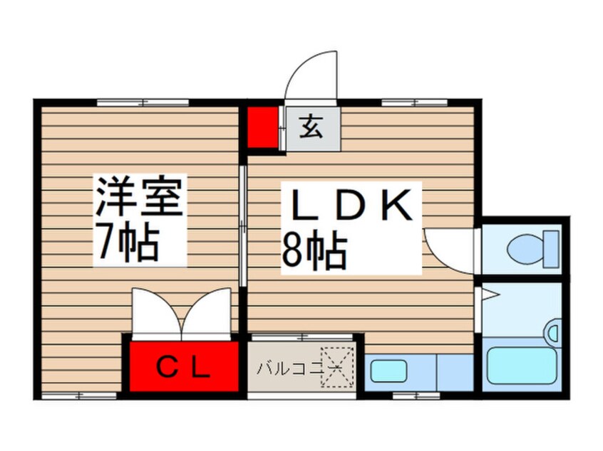 間取図 ウィステリアビル