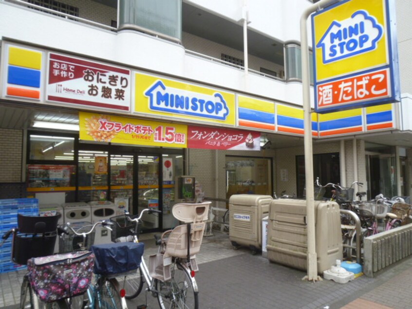 ミニストップ 業平橋店(コンビニ)まで75m ウィステリアビル