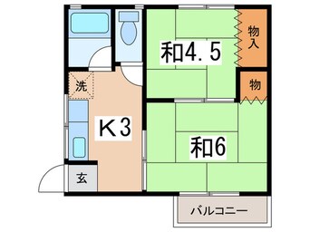 間取図 サトウハイツ