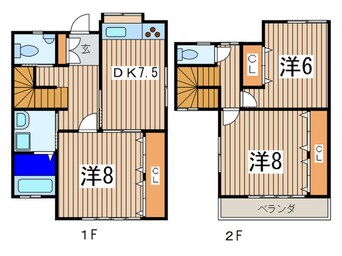 間取図 東御門第７コ－ポ