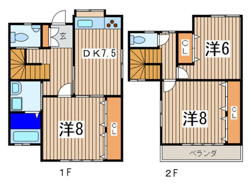 間取図 東御門第７コ－ポ