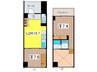 ラフィ－ヌ銀座 2LDKの間取り