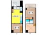 ラフィ－ヌ銀座 2LDKの間取り