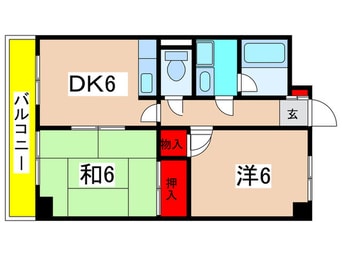 間取図 アノンテラス新百合ヶ丘