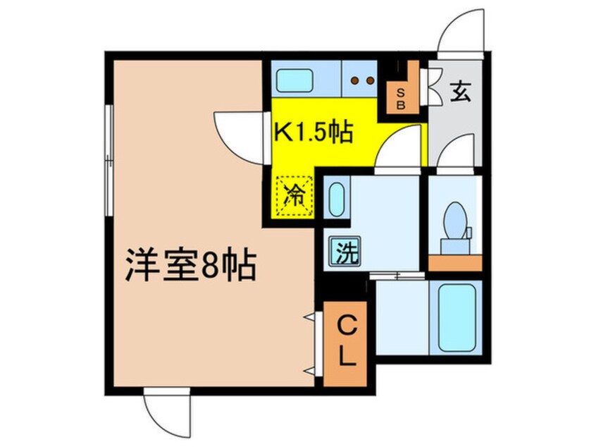 間取図 PASEO高田馬場Ⅲ