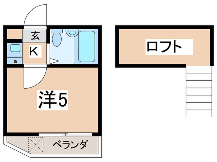 間取図 Lane　Cove