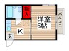 ＴＲＡＤ新柏 1Kの間取り