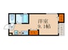 セントヤマト徳丸Ｅ館 1Rの間取り