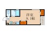 セントヤマト徳丸Ｅ館 1Rの間取り
