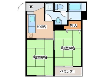 間取図 オリーブ茅ヶ崎