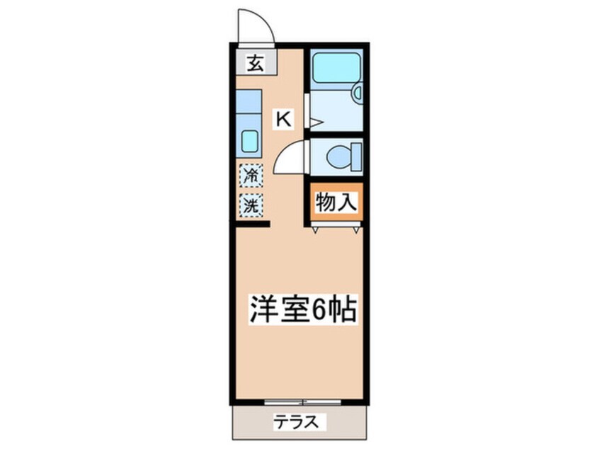 間取図 パ－クハイム多摩