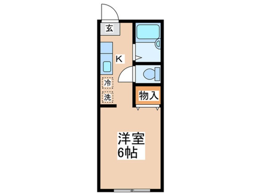 間取図 パ－クハイム多摩