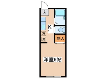 間取図 パ－クハイム多摩