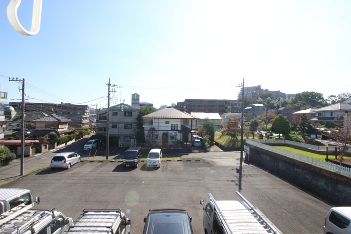 室内からの展望 パ－クハイム多摩