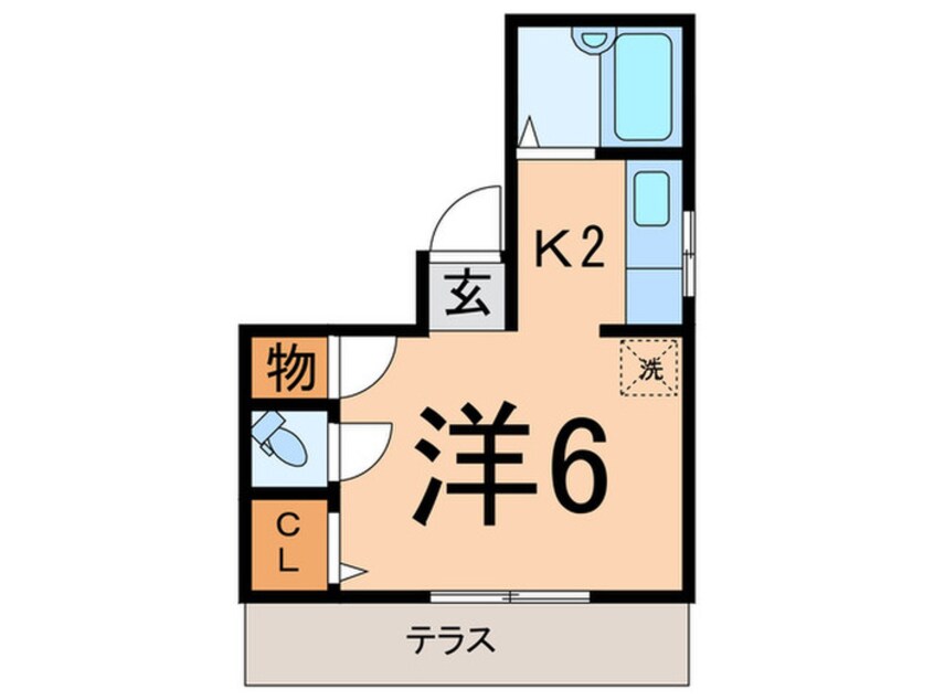 間取図 森田アパ－ト