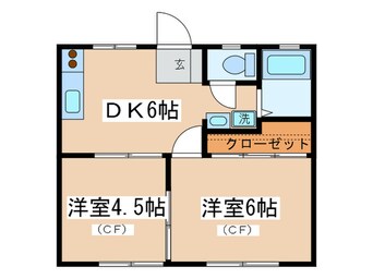 間取図 ロイヤルハイツ