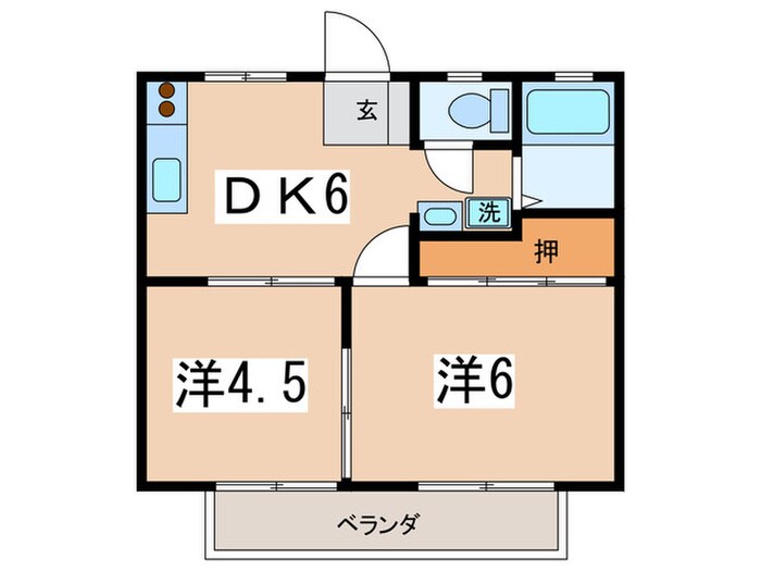 間取り図 ロイヤルハイツ