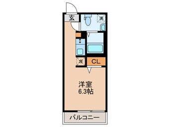 間取図 ヒルズ新羽町