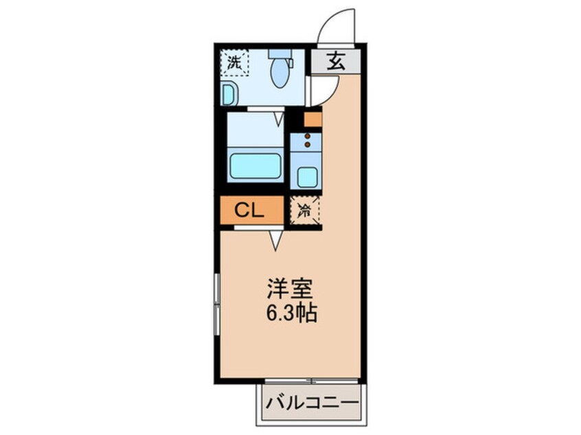 間取図 ヒルズ新羽町