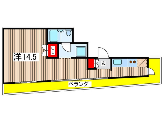 間取り図 ＭＩＹＡＭＡ（深山）ビル