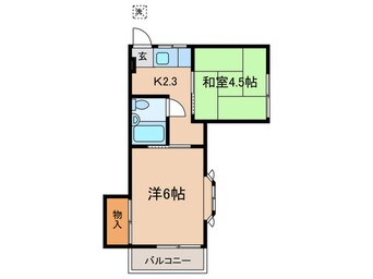 間取図 矢口コ－ポ
