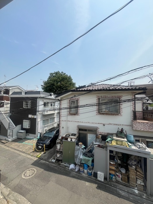 室内からの展望 矢口コ－ポ