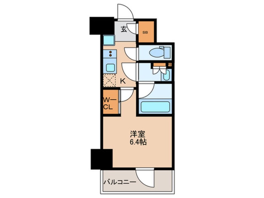 間取図 ザ・パークハビオ板橋区役所前