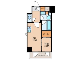 間取図 ザ・パークハビオ板橋区役所前
