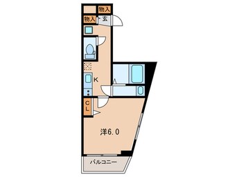 間取図 クレヴィスタ赤羽（404）