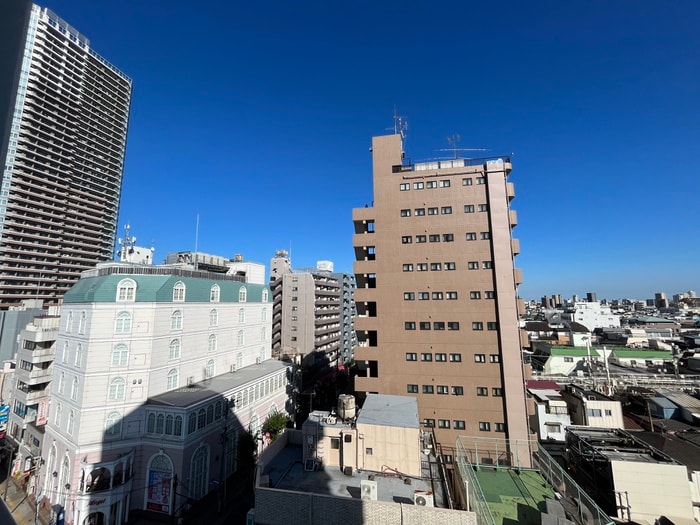 室内からの展望 ＭＦＰＲコート武蔵小山