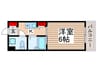 Full　Wise　Ⅱ 1Kの間取り