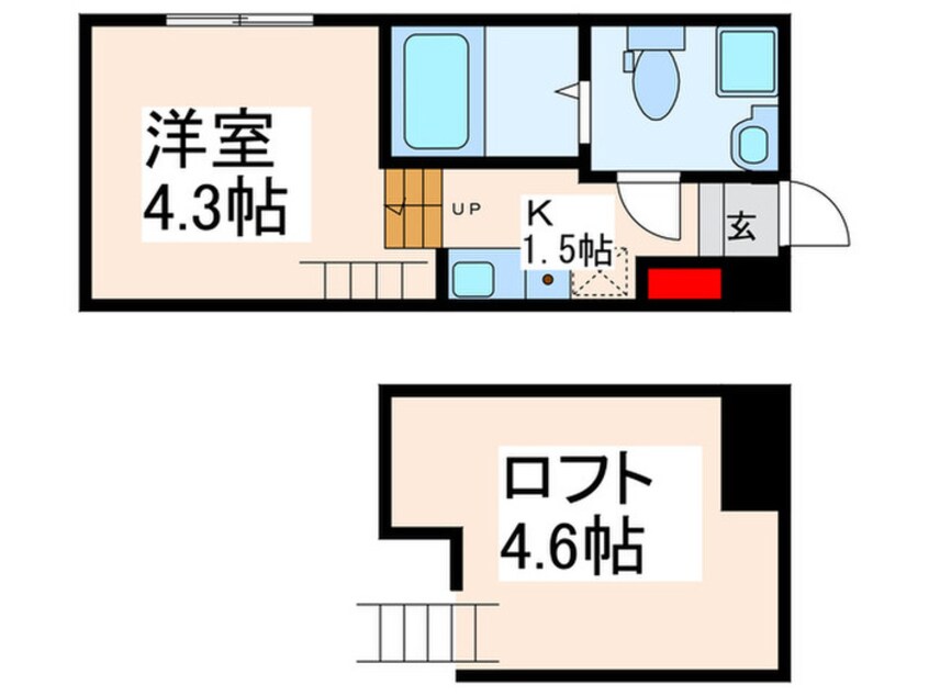 間取図 ヒロッズ竹ノ塚