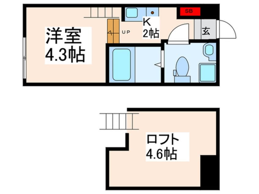 間取図 ヒロッズ竹ノ塚