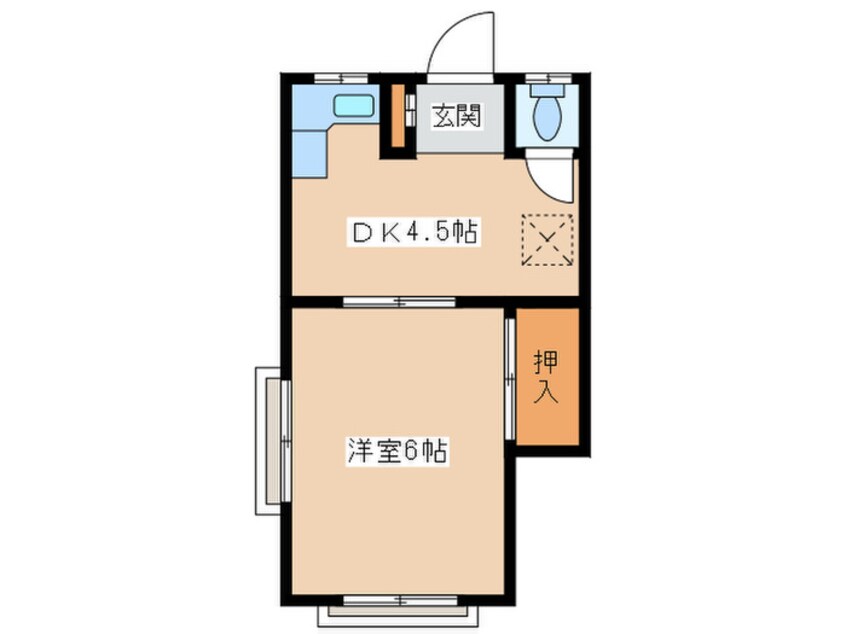 間取図 岩橋マンション