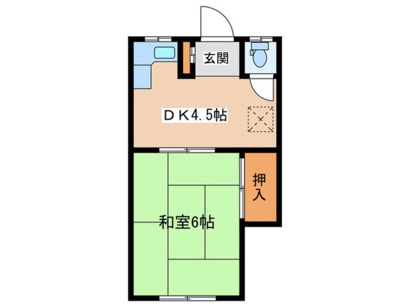 間取図 岩橋マンション