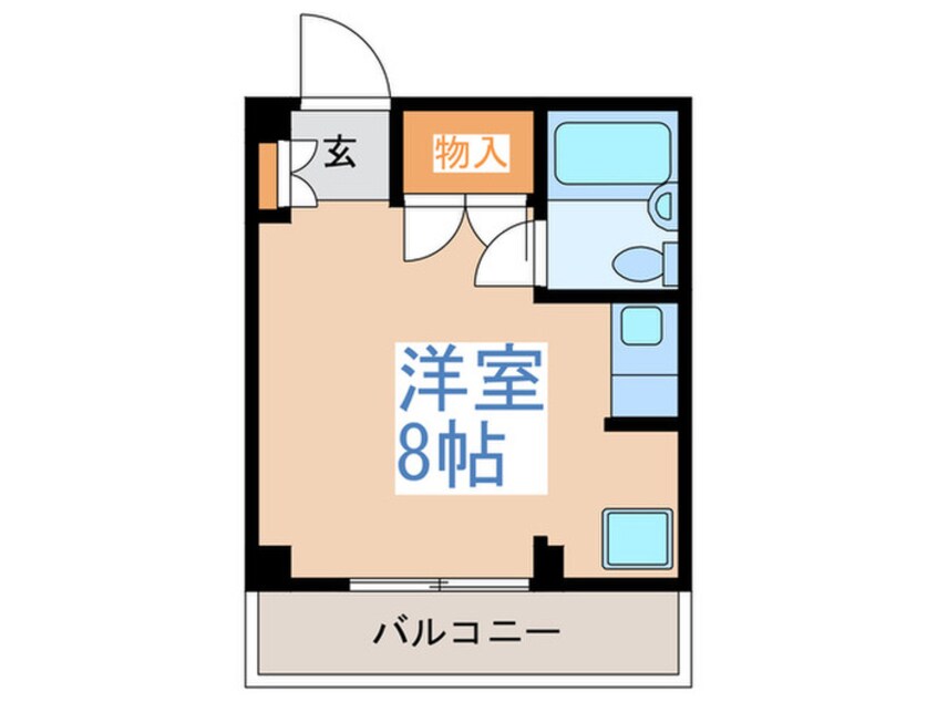 間取図 ヴィラ山川