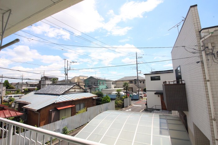 室内からの展望 浜中マンション