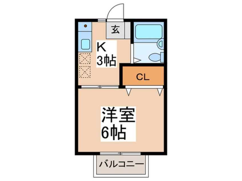 間取図 エステート長津田Ⅰ