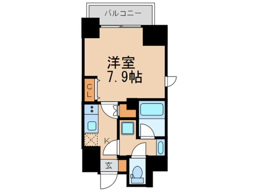 間取図 スカイコート蔵前Ⅱ