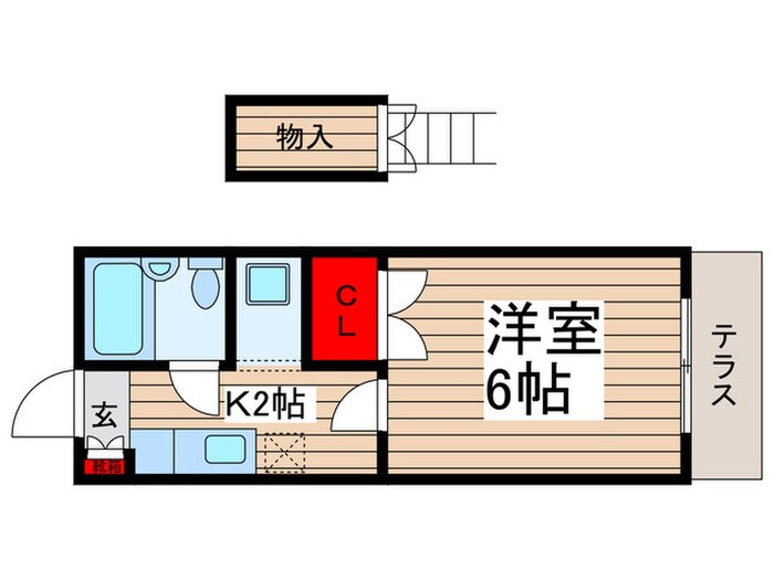 間取り図 ケントピア津田沼