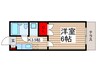 ケントピア津田沼 1Kの間取り