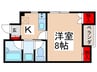 ラスカルハウス 1Kの間取り